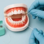 استفاده صحیح از نخ دندان
